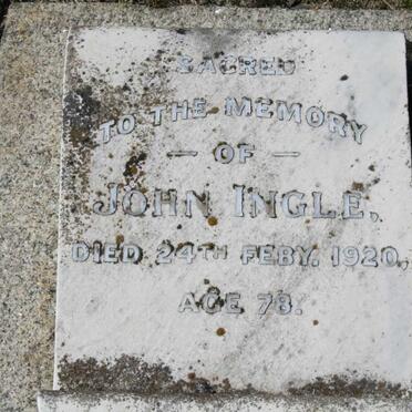 INGLE John -1920