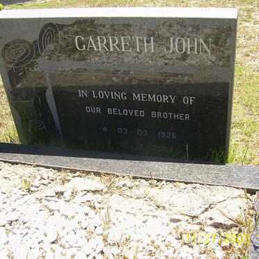 JOHN Garreth 1926-2004