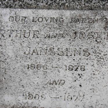 JANSSENS Arthur 1906-1976 &amp; Josette 1909-1977