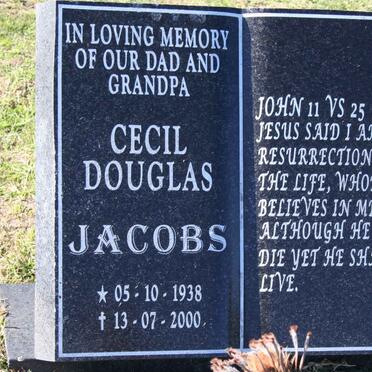 JACOBS Cecil Douglas 1938-2000