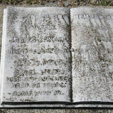 JANSEN Edward James -1934 :: JANSEN Susan Martha -1936 :: HYDE Cecil -1935