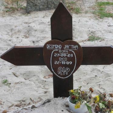 JAFTHA Desmond 1948-2009