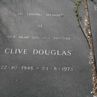 KING Clive Douglas 1946-1973