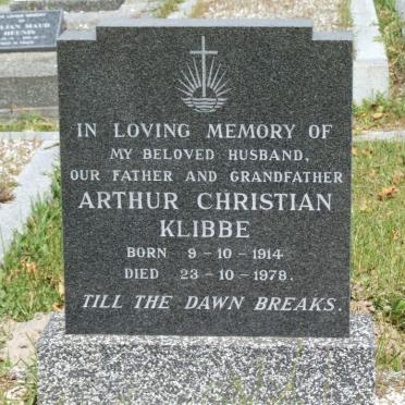 KLIBBE Arthur Christian 1914-1978