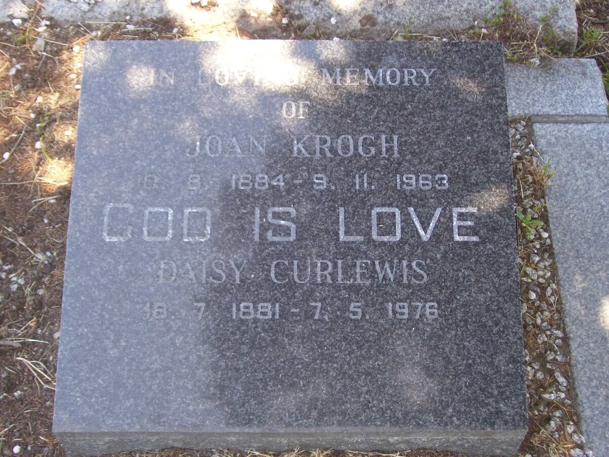 KROGH Joan 1884-1963 :: CURLEWIS Daisy 1881-1976