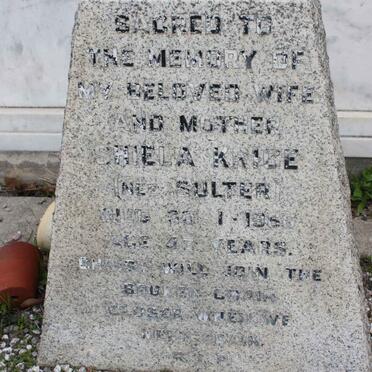 KRIGE Shiela nee SULTER -1966