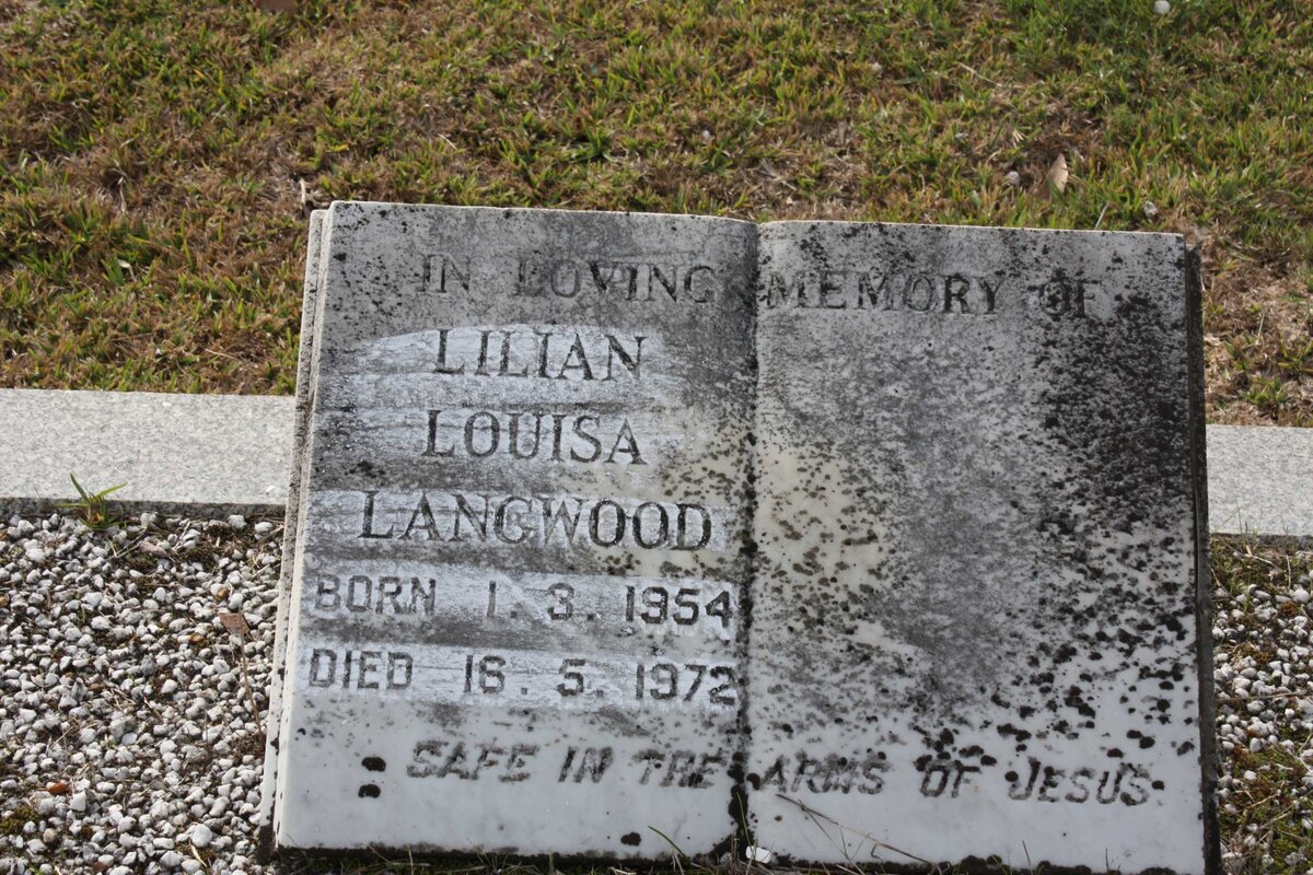 LANGWOOD Lilian Louisa 1954-1972