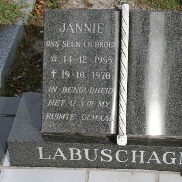 LABUSCHAGNE Jannie 1955-1978
