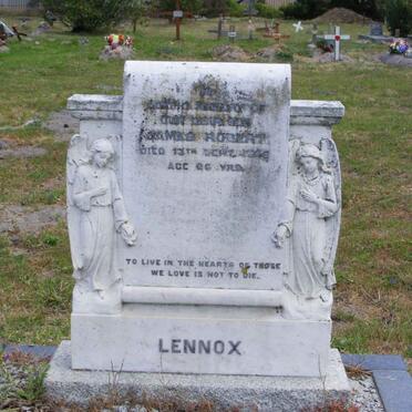 LENNOX James Robert -1946