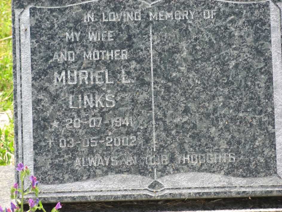 LINKS Muriel L. 1941-2002