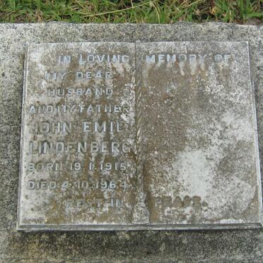 LINDENBERG John Emil 1915-1964