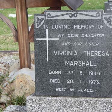 MARSHALL Virginia Theresa  1946-1973