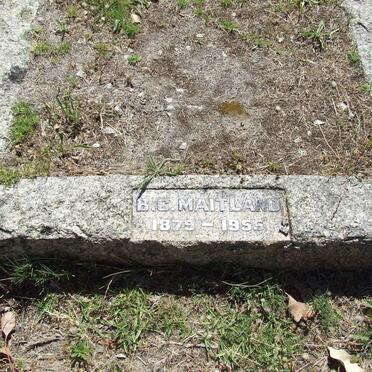 MAITLAND B.C. 1879-1955