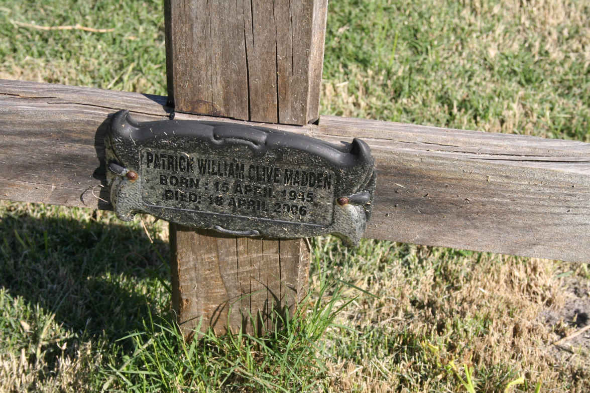 MADDEN Patrick William Clive 1945-2006