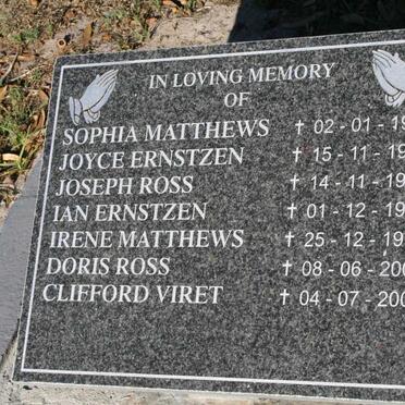 MATTHEWS :: ERNSTZEN :: ROSS :: VIRET