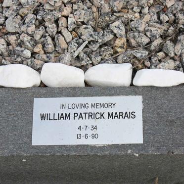 MARAIS William Patrick 1934-1990