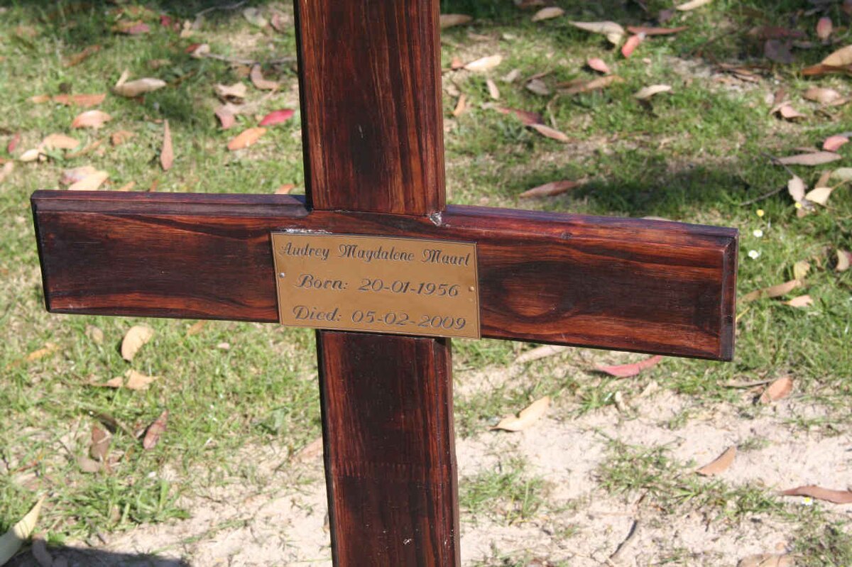 MAART Audrey Magdalene 1956-2009