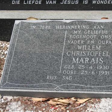 MARAIS Willem Christoffel 1930-1991