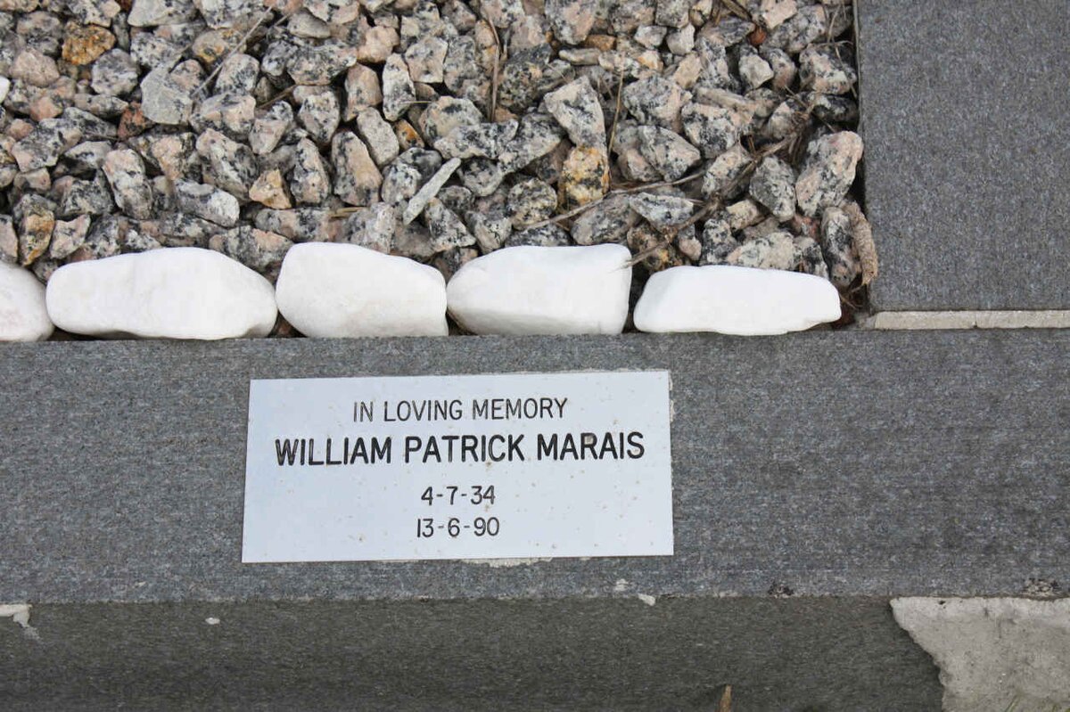 MARAIS William Patrick 1934-1990