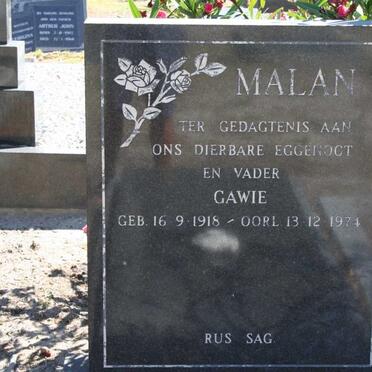 MALAN Gawie 1918-1974