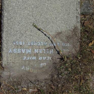 MASSY Cecily Helen -1951