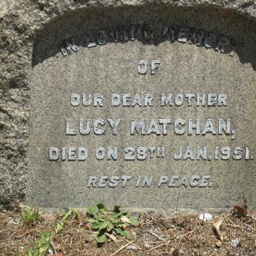 MATCHAN Lucy -1951