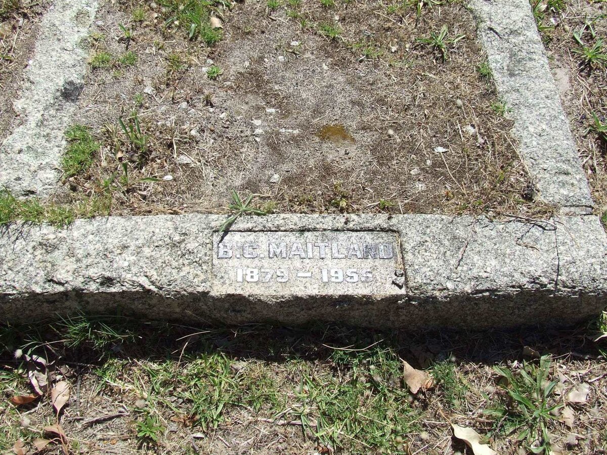 MAITLAND B.C. 1879-1955