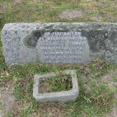 MARAIS Elizabeth -1934 :: MARAIS Chas. Benjamin -1943