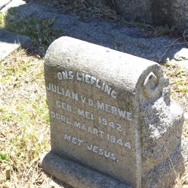 MERWE Julian, v.d. 1942-1944