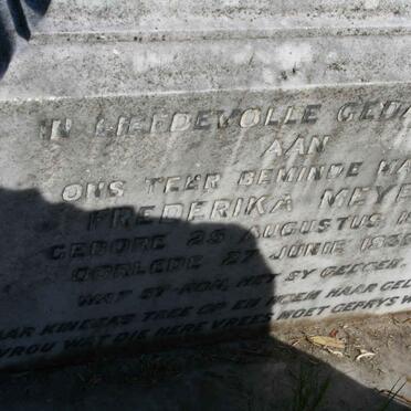 MEYER Frederika 1870-1939