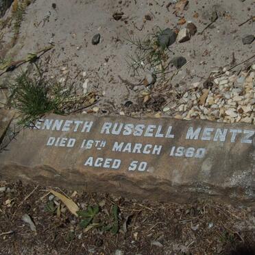 MENTZ Kenneth Russell -1960