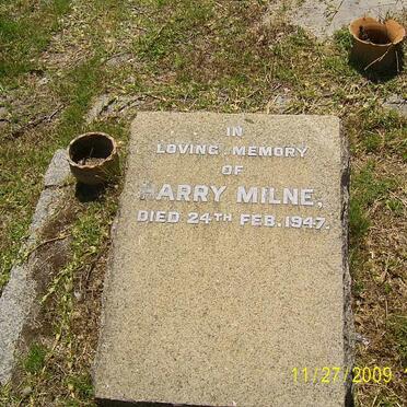 MILNE Harry -1947