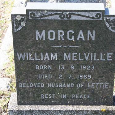 MORGAN William Melville 1923-1969