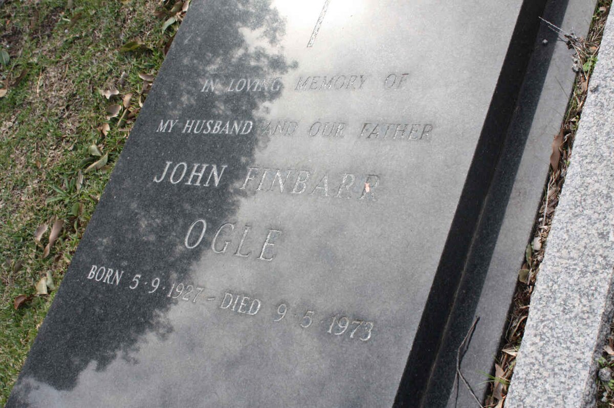 OGLE John Finbarr 1927-1973