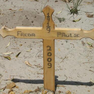 PAULSE Freda 1919-2009