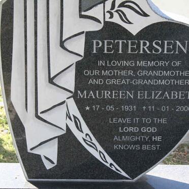 PETERSEN Maureen Elizabeth 1931-2006