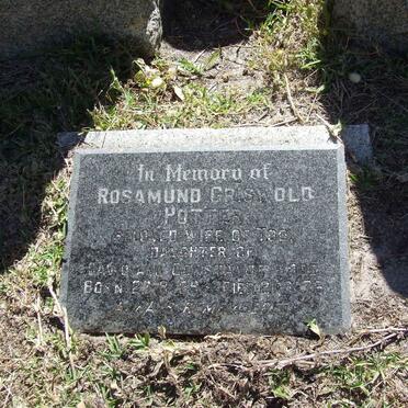 POTTER Rosamund Griswold 1909-19??