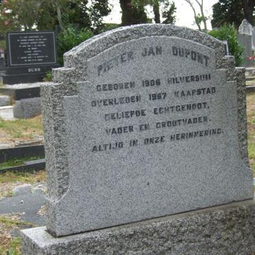 PONT Pieter Jan, du 1906-1967
