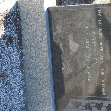 RIVETT Noreen 1923-1968