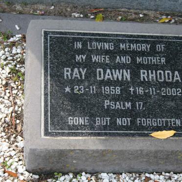 RHODA Ray Dawn 1958-2002