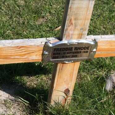 RHODE Freddie 1938-2009