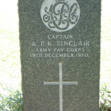 SINCLAIR A.P.K. -1920