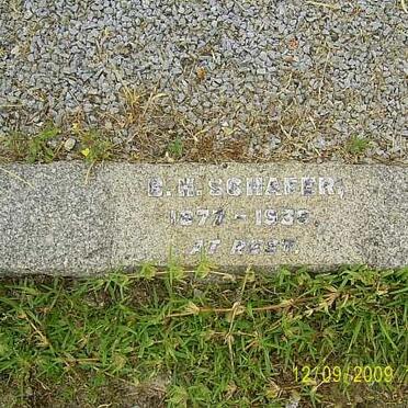 SCHAFER B.H. 1877-193?