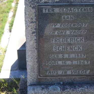 SCHENCK Frederick 1887-1947