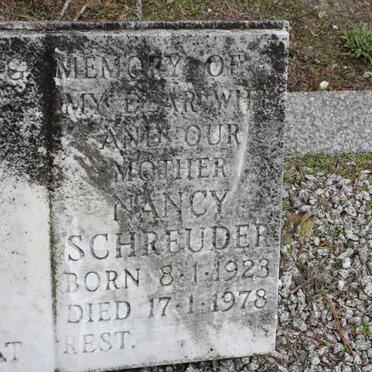 SCHREUDER Nancy 1923-1978