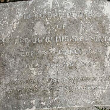 SCHLOSZ Alfred John Michael 1879-1944