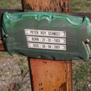 SCHMIDT Peter Roy 1933-2007