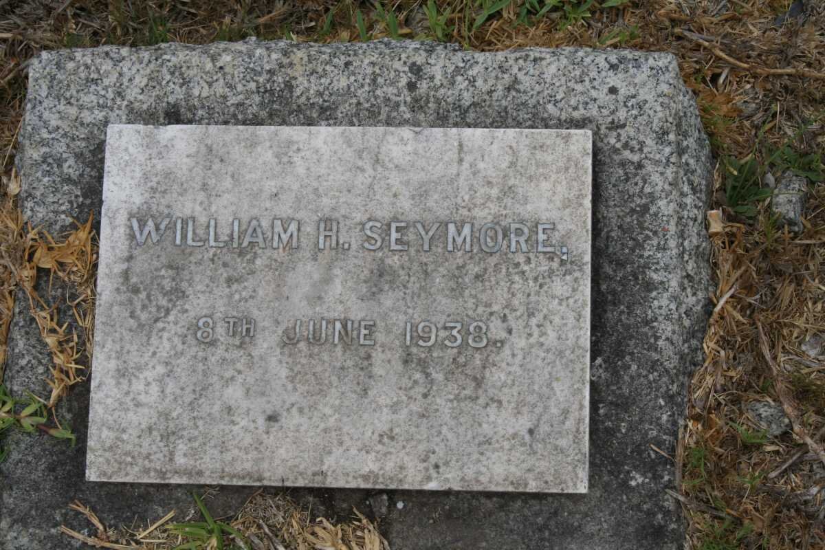 SEYMORE William H. -1938