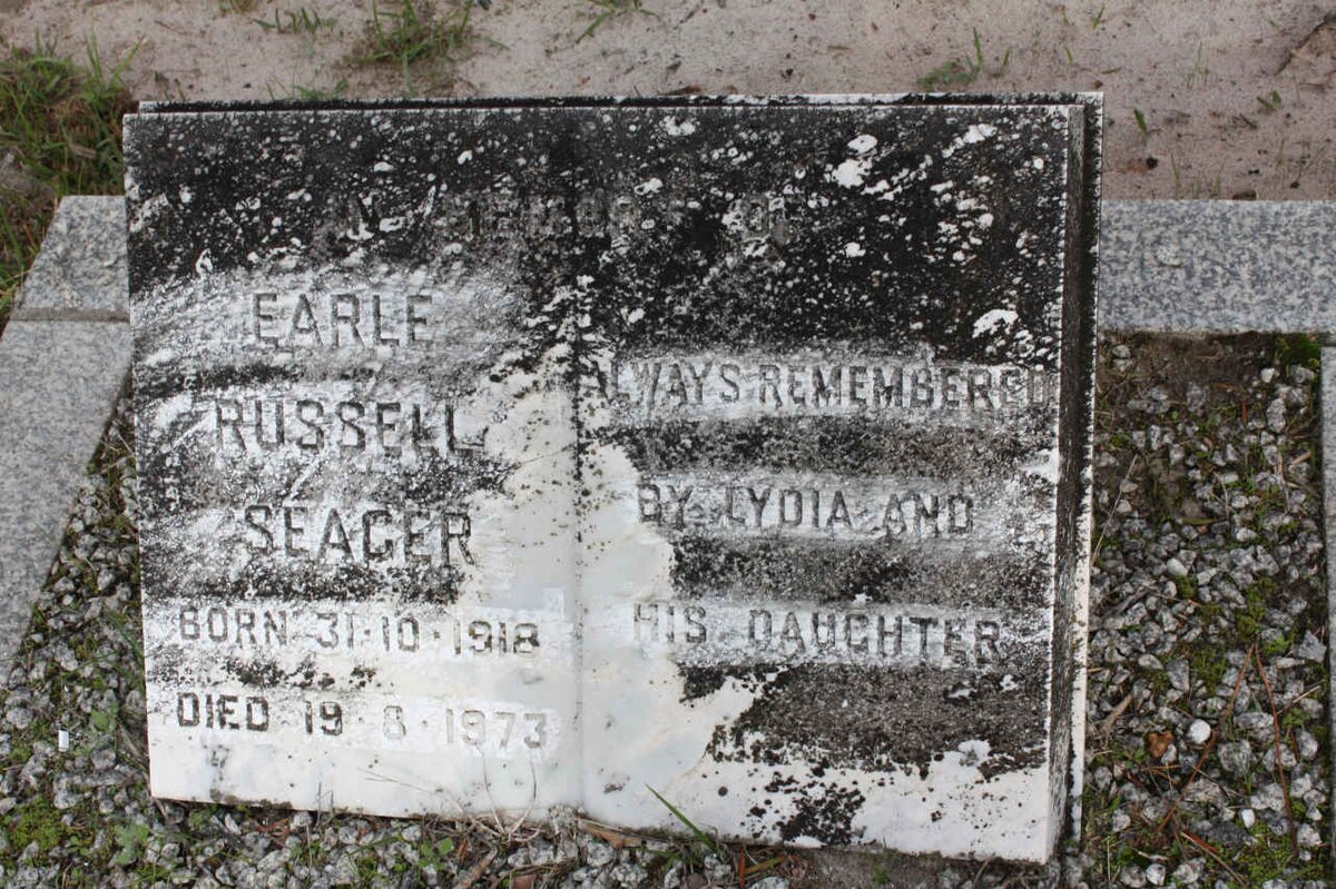 SEAGER Earle Russell 1918-1973