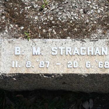STRACHAN B.M. 1887-1968